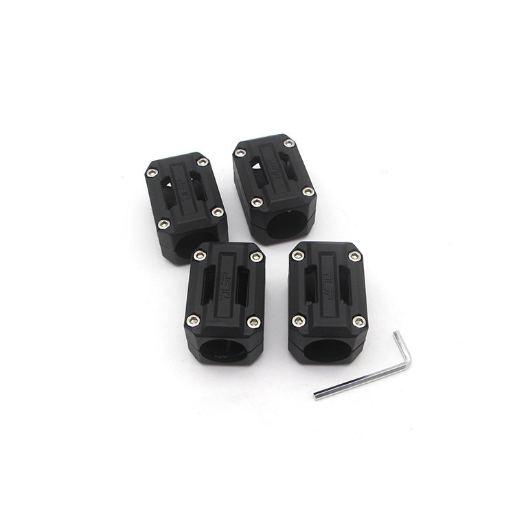 Suitable for Wuyang Honda CB190X Mengzhi 190 modified guard bar anti-drop glue protection bar guard bar glue protection glue