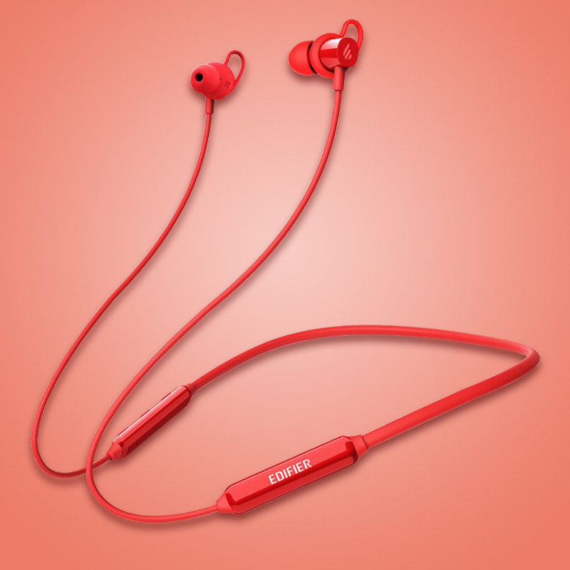 Edifier Wanderer W200BT Bluetooth Headset Halter Neck Type Neck Hanging Binaural Sport Wireless Running In-Ear Android Apple Universal Extra Long Standby 5.0 Men's and Women Classic Edition