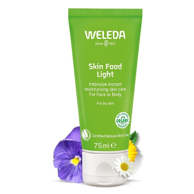 Weleda/维蕾德skin food light轻薄滋润保湿补水面霜75ml舒缓肌肤