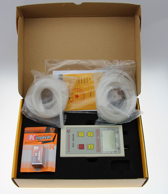 DP1000IIB digital microvoltometer 0Pa ~ 3000pa fire protection