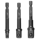 Yierto electric wrench conversion rod electric rotary sleeve hexagonal handle 4 square column sleeve connecting rod
