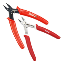 YATO Yiertuo Diagonal Pliers Electrician Mini Stripper Electronic Diagonal Pliers Model Scissors Electronic Pliers Offset Pliers