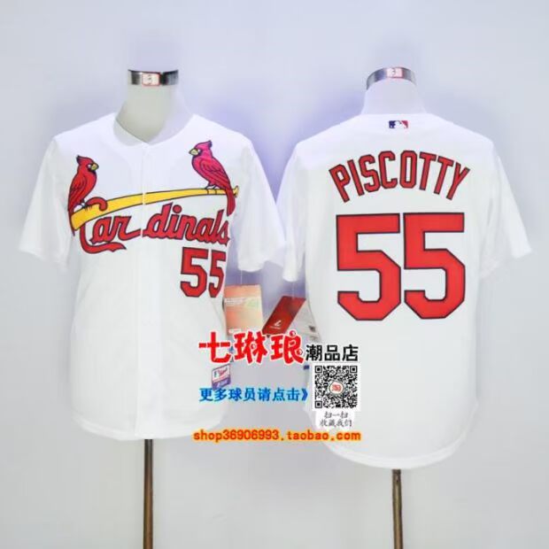 Thêu Hồng y kỹ thuật số Jersey Hồng y Hồng y SLAUGHTER 9 号 55 PISCOTTY hiphop - Thể thao sau quần áo the thao nam mùa hè
