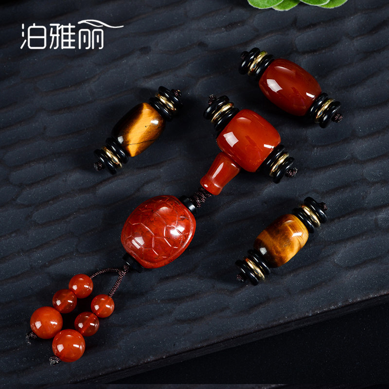 Porja Lie 108 Bodhi Bodhi Men and women Foetian Handstring Necklace Accessories Suit Natural Star Moon Accessories Package