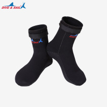  3MM diving socks mens and womens neoprene beach surfing snorkeling socks warm and anti-winter swimming socks swimming equipment