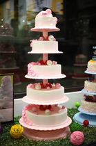 Birthday Cake Shelf Six Floors Multiple Layers Creative New Cake Bracket Three Layers Nine Layers Fashion Style Single Column Big Shou