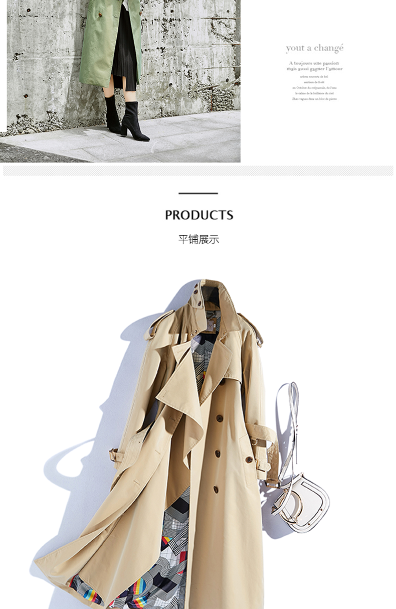Trench pour femme en Coton en Coton - Ref 3227476 Image 20