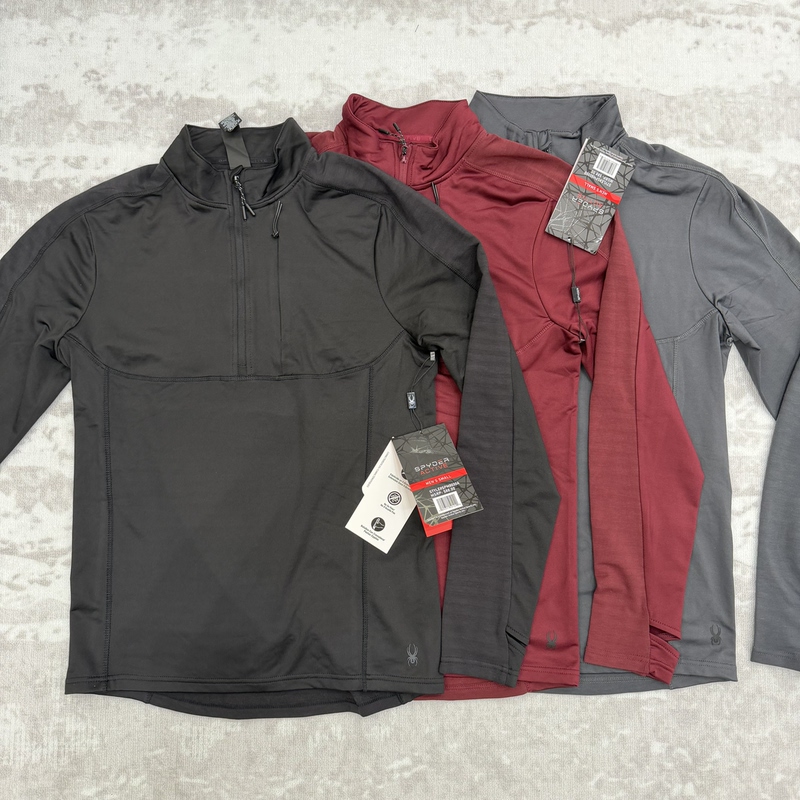 1 Piece of Winter Training Gear! Spyder Men's Stand Collar Brushed Fleece Jacket Winter Warm Sports Training Top 1 Piece of Winter Training Gear! Spyder Men's Stand Collar Brushed Fleece Jacket Winter Warm Sports Training Top