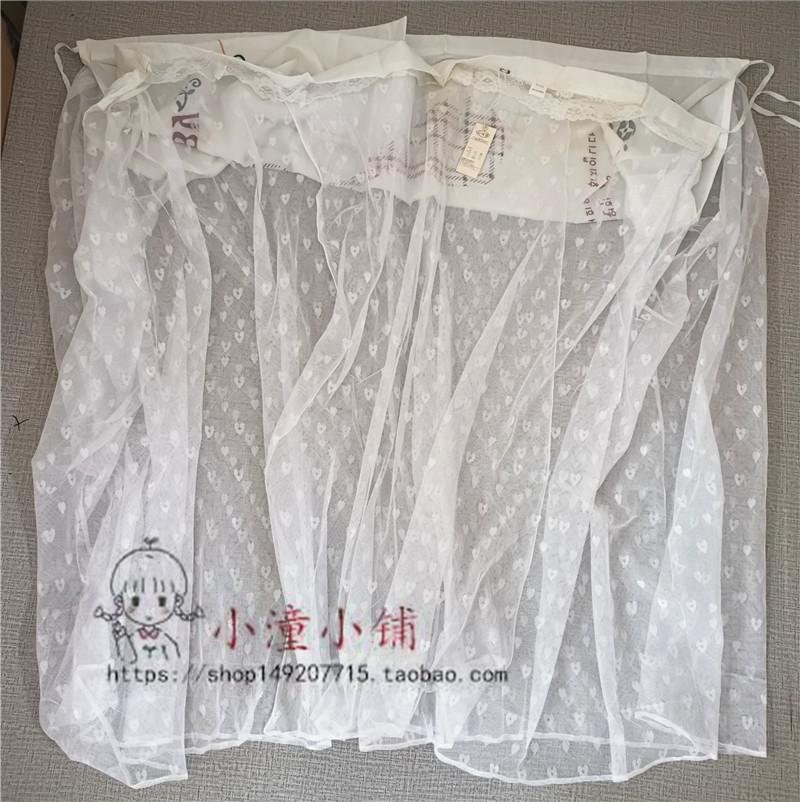Brand infant child small bed mosquito nets anti-mosquito net yarn rectangular round open door type mosquito net micro imperfections special price