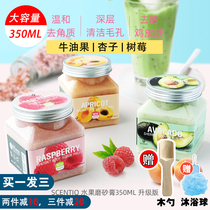 Thailand beautiful Beifei body Sea salt fruit scrub mild exfoliating chicken skin soft body clean pores