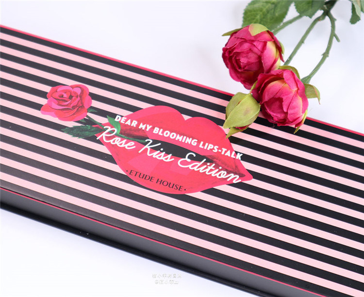 Alice etude house túp lều son môi mini set mẫu hoa hồng nụ hôn hoa hồng hôn lá phong merzy v6