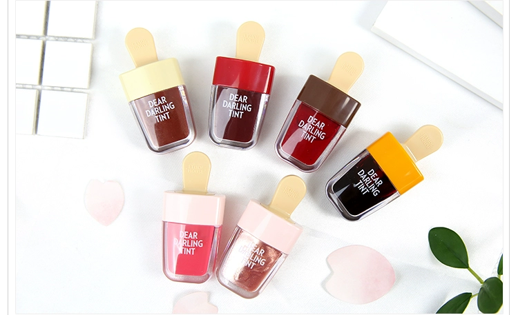 Spot Alice kem cabin lip glaze dy lip liquid ice cream ice cream lip gloss thân yêu - Son bóng / Liquid Rouge