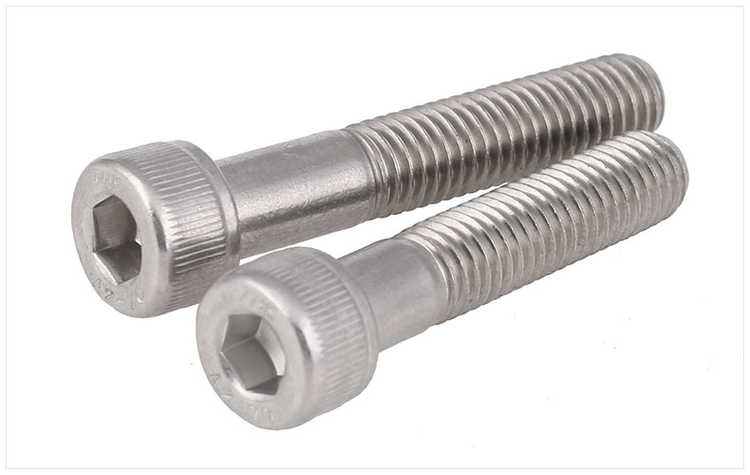 Tiêu chuẩn 304 thép không gỉ nửa răng lục giác ốc vít hình trụ đầu vít cốc ốc vít M3M4M5M6 - Chốt