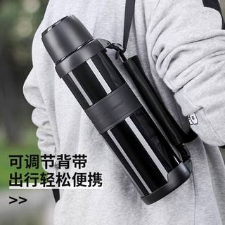 Youzhi Thermos Kettle Outdoor Thermos Cup Large Capacity Winter Water Cup Kettle Portable Outdoor Travel Cup