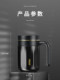Large Capacity Thermos Cup with Tea Separation, Tea Brewing Cup, High-End Men's Mug, Coffee Cup, Office Mug with Independent Tea Compartment