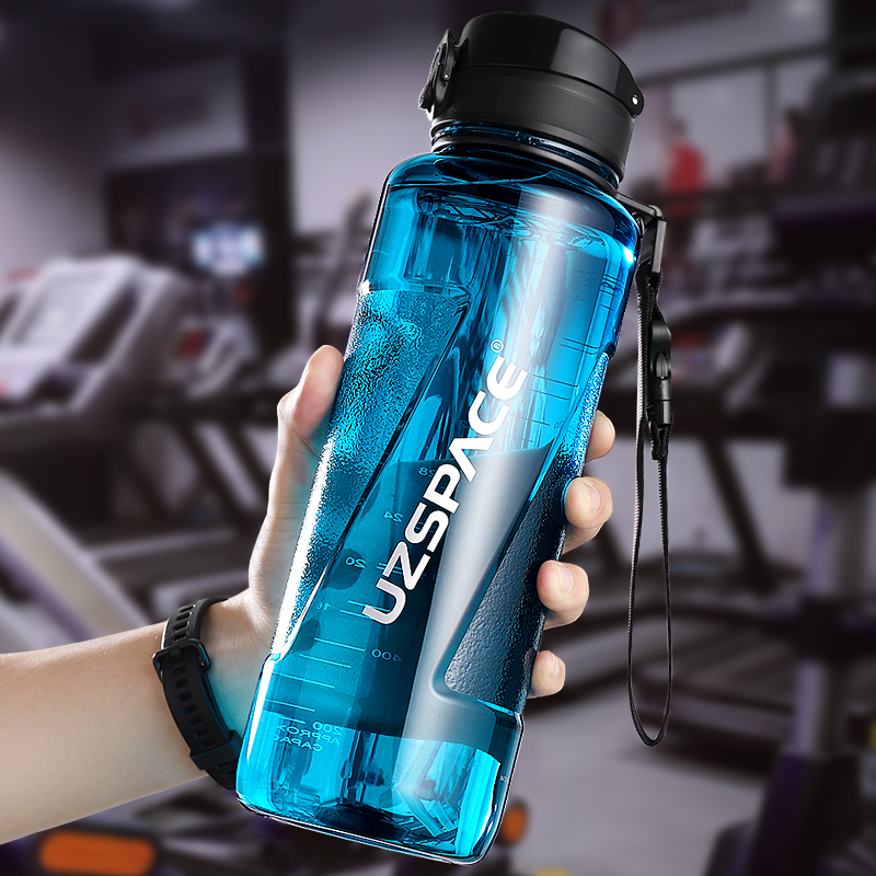 Superior Large Capacity Sports Water Glass 2021 Summer New Women's Portable Fitness Plastic Kettle Students Cup Guys