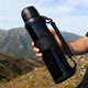Large-Capacity Thermos Cup Sports Cup 1000ml Men's Sports Climbing Portable Screw-Top Water Cup Outdoor