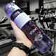 Sports Water Cup, Summer Trendy Student Popular Model, Plastic Portable Anti-Fall Cup, Fitness Water Bottle for Men and Women