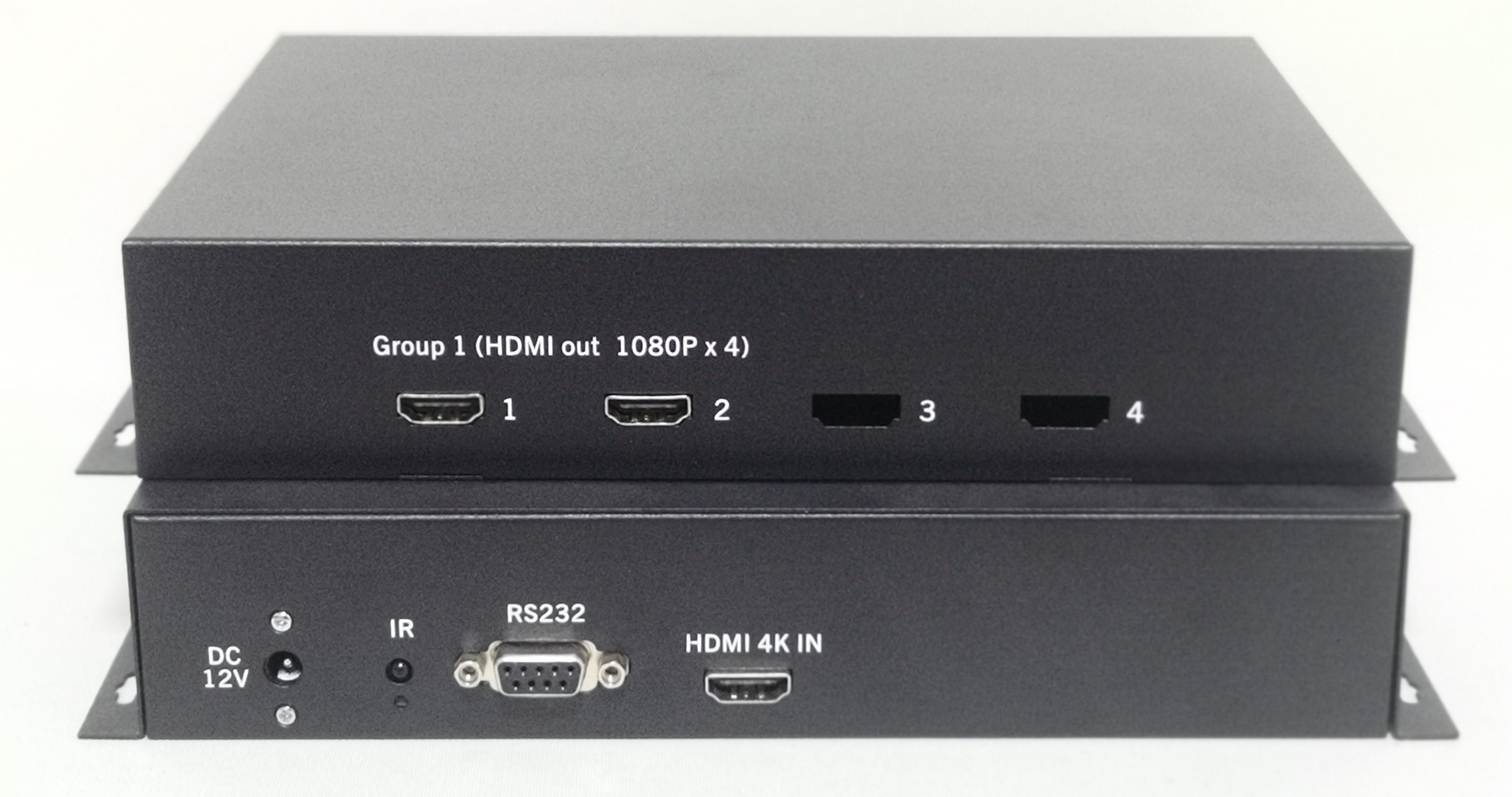 2CH HDMI Fool TV Splicing Box 4K 1080P, Support Multi-way Cascade,