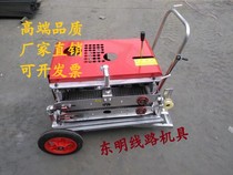 Optical cable tractor cable pulling machine cable conveyor through pipe pay-off machine diesel gas pipeline conveying cable laying machine
