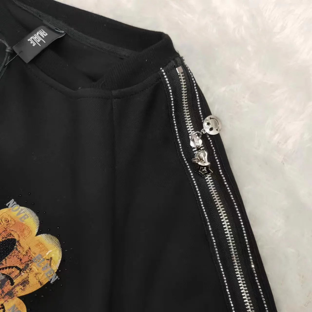 Cartoon sweatshirt for leisure, oversize