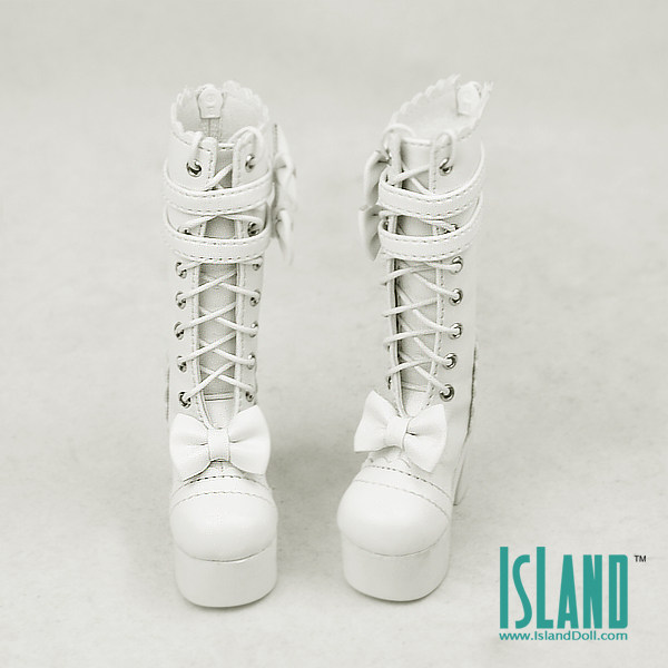 ISLAND island community BJD SD Doll Shoes 1 4 boots female white