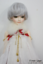 BJD SD doll wig high temperature Silk three points four points six points 1 3 1 4 1 6 micro roll short hair