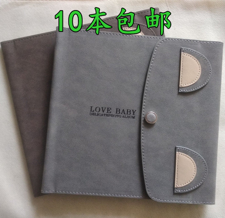 Square 8 inch square 10 inch children's album cover Leather baby book Photo gallery Photo gallery Children's book Leather photo gallery Activity book