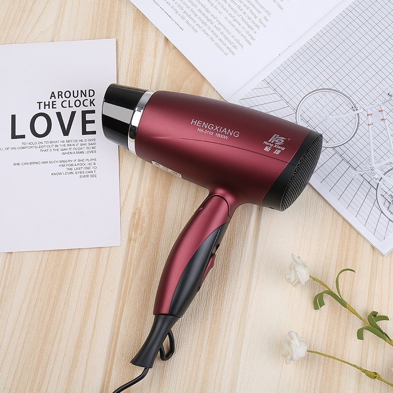 Hengxiang hair dryer HX3110 high-power folding portable hair styling roller hair dryer