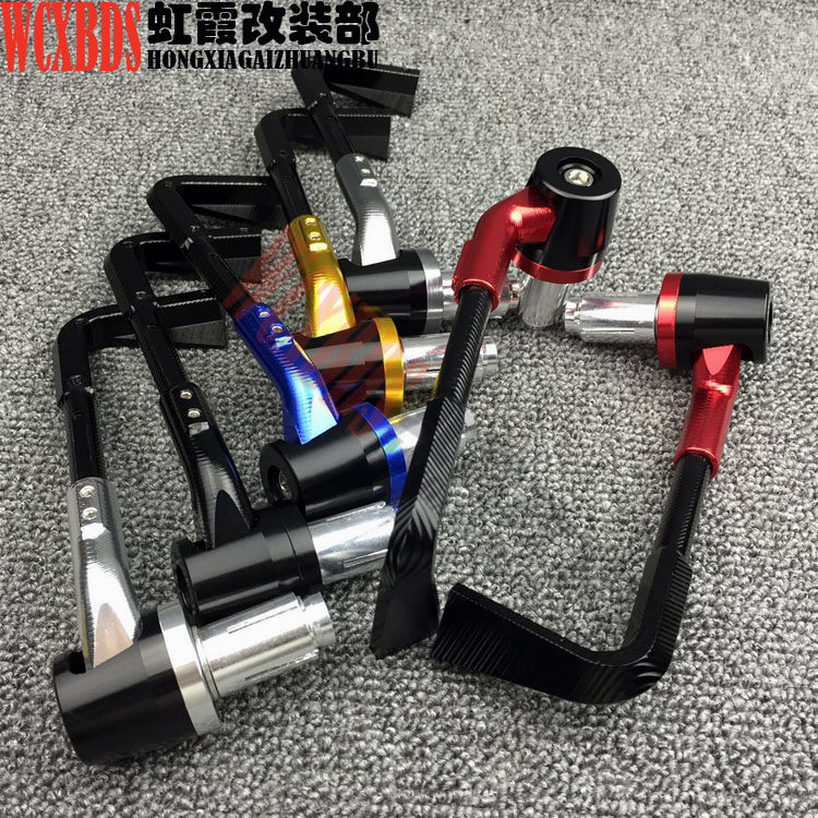 Locomotive modified CNC anti-fall horn guards Street running scooter Horizon Huanglong handle protection rod bow