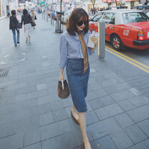 Small man High set professional foreign skirt 2020 new overalls temperament shirt dress female summer