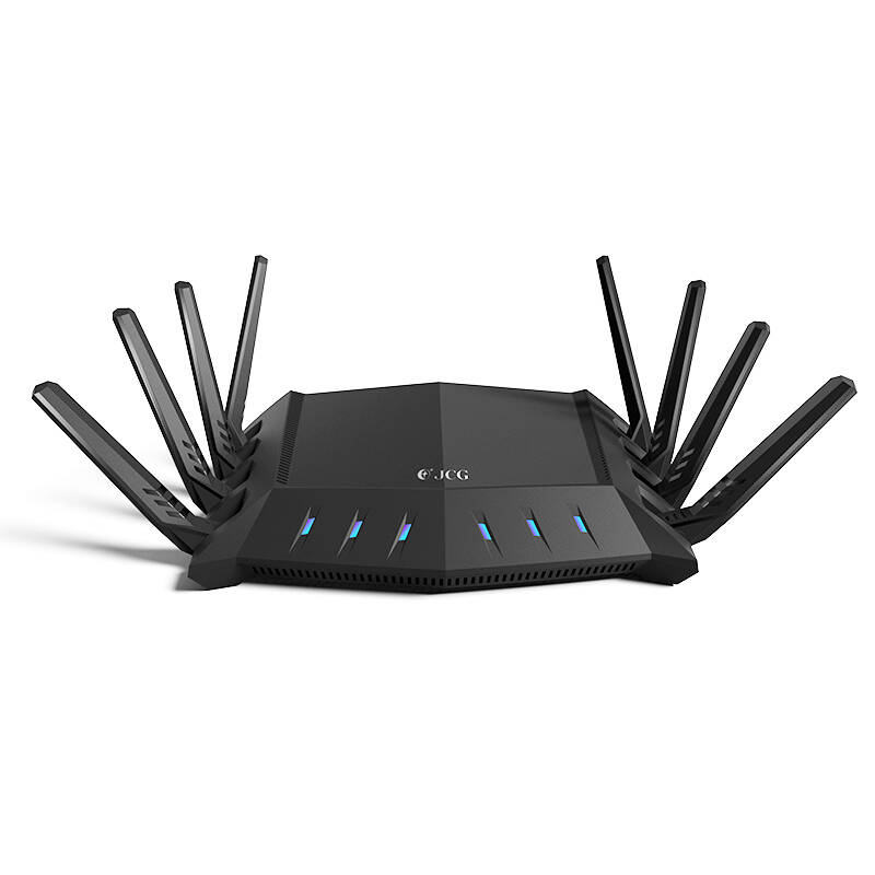 JCG Jie thin 876Q wireless router Qualcomm edition 3000M full Gigabit port wifi router Home villa high-power game acceleration WPS Enterprise-class 5G dual-band USB