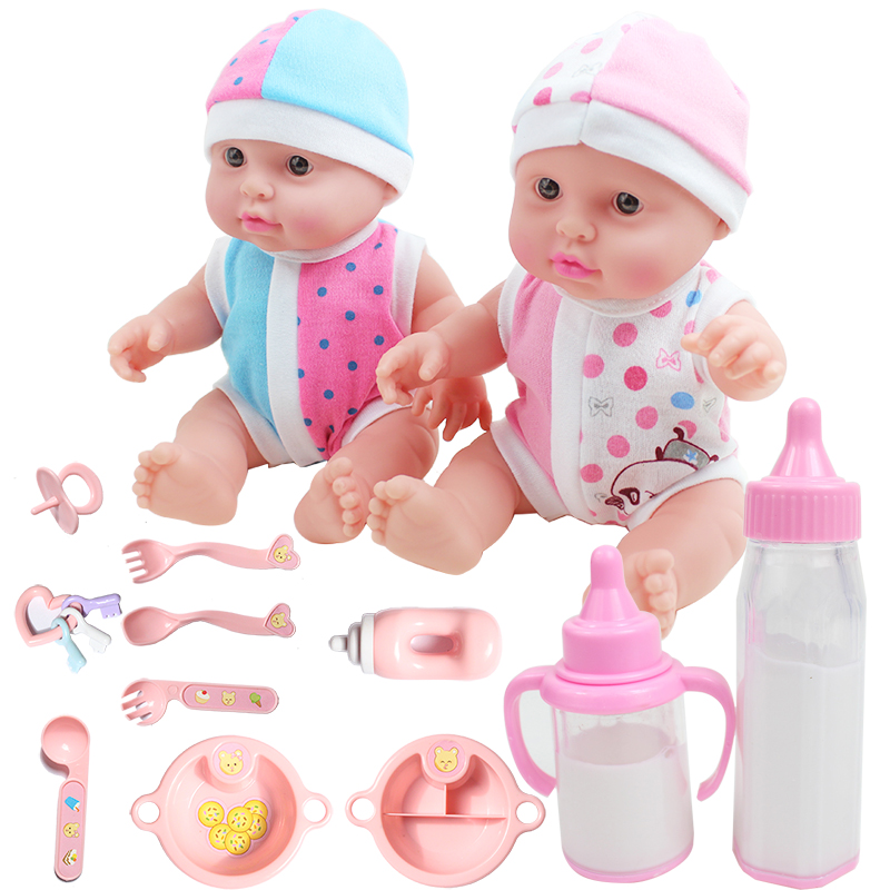 Mildew Accessories Emulating The Home Wine Toy Foreign Dolls Accessories Emulation Milk Bottle Pacifier Magic Bottle Doll Toy