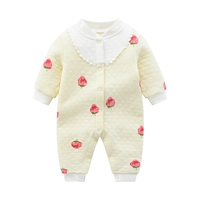 Держите тепло-желтую клубничную борьбу с сердцем B