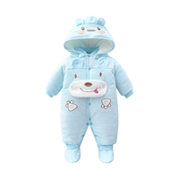 Голубой медведь хлопок