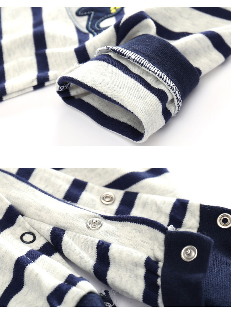 Quần áo trẻ sơ sinh nam sơ sinh cotton 0-3-12 tháng quần áo bé trai