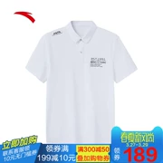 Áo thun nam tay ngắn Anta 2019 mùa xuân ve áo nam từ bi kinh doanh giản dị nửa tay áo thể thao POLO trang web chính thức - Áo phông thể thao