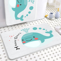 Cartoon Entrance Doormat Doormat Rug Bedroom Doormat Floor Mat Toilet Bathroom Slip Mat home Absorbent Foot Mat
