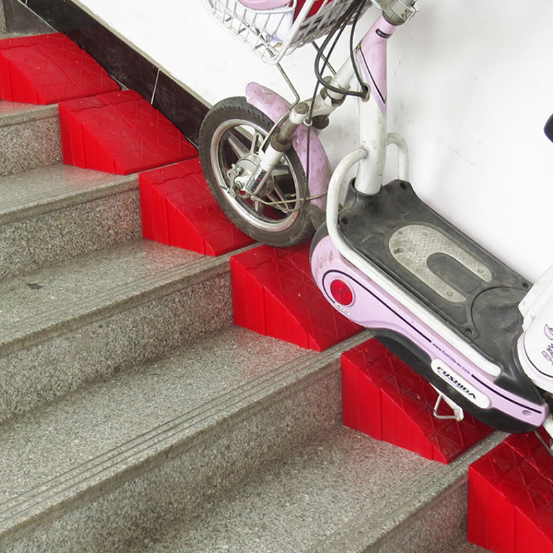 Height 16 cm Eco-friendly wheelchair Road tooth electric car up stairs Car kerb slope portable step mat