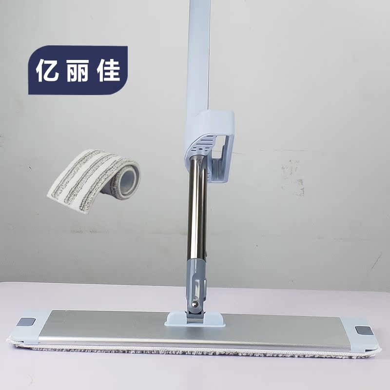 100 million Lijia new hand-free washing mop Home Large Number of lazy people Mop Water Suction dry and wet Dual-use Flat Mop Deity