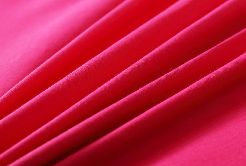 Đôi rắn màu bông vải denim giường 1.8m giường bông chăn trơn đơn giản màu đỏ lớn hoa hồng đỏ - Bộ đồ giường bốn mảnh bộ chăn ga gối đệm cưới đẹp