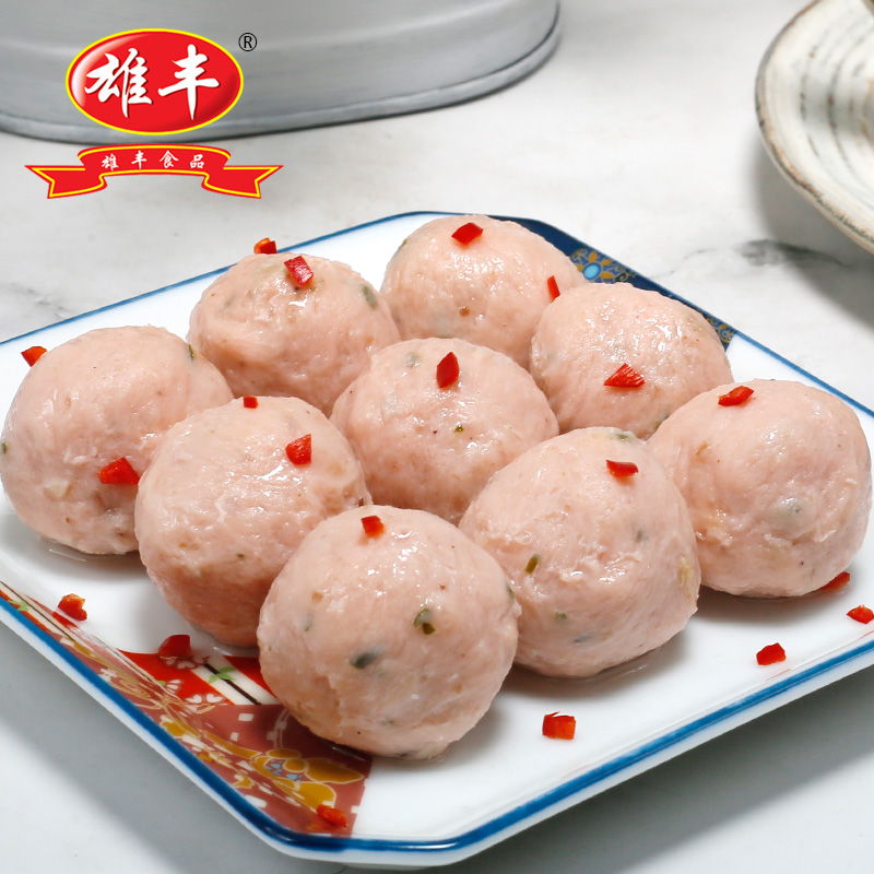 Xiongfeng spiced meatballs 500g hot pot ingredients spicy hot oden ingredients hotel restaurant family cuisine