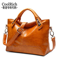 Large capacity women's bag spring and summer versatile soft leather ladies bag celebrity bag portable shoulder crossbody large bag