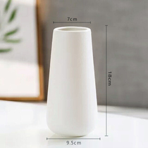 Nordic retro frosted ceramic vase literary ins style hipster modern simple flower arrangement home decoration ornaments