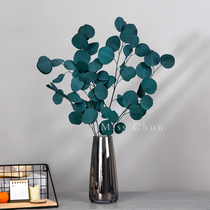 Eucalyptus leaf imported dried flower tree leaves Nordic Eternal Flower model house light luxury decoration Double Twelve