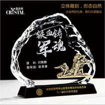 Bayi Veterans Souvenir Gifts Customized Creative Military Forces Veterans Retired Brothers Gifts