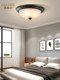 American Country-Style Ceiling Lamp, Simple Retro Hallway Balcony Foyer Study Lamp, Home Entrance Led Lighting