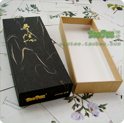 Packaging box gift box silk paper bookmark hairpin storage box no gift, not only for sale Yumeno