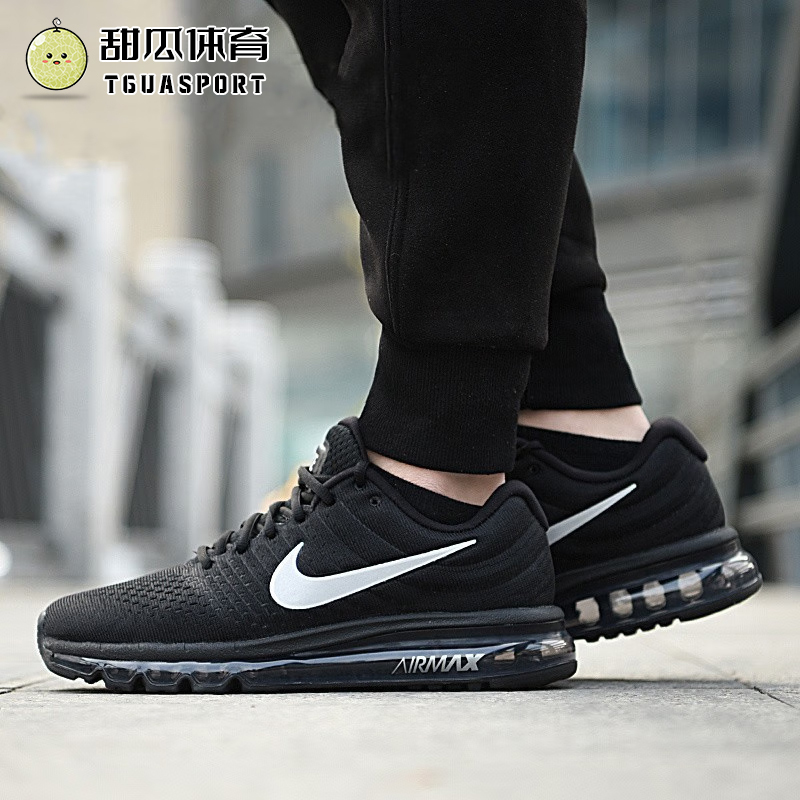 Nike Men's Summer Air Max 2017 Full-Length Air Cushion Shock-Absorbing Sports Running Shoes 849559-001 Nike Men's Summer Air Max 2017 Full-Length Air Cushion Shock-Absorbing Sports Running Shoes 849559-001