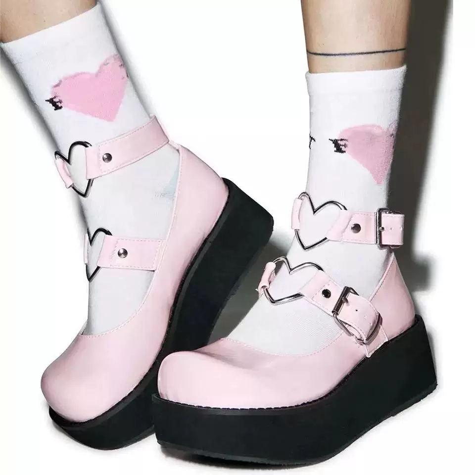 Женские туфли Mary Jane на платформе Mary Jehn -shoes Woman Platform Shoes Mary Jane Loafers